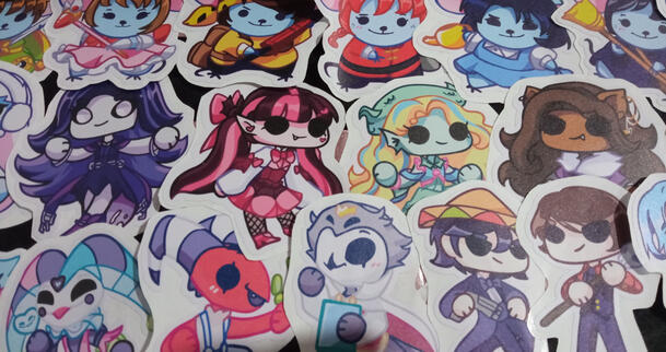 stickers vinil mate varios fandoms